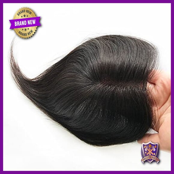 7x10cm Human Hair Topper Swiss Lace Thin Hair Loss Solution 10 Inch